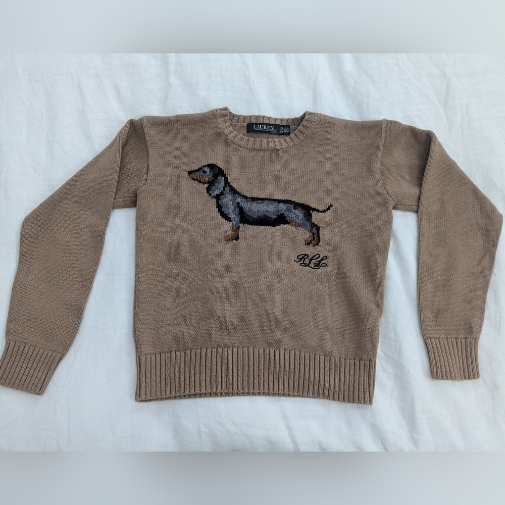 Ralph Lauren Dachshund Sweater